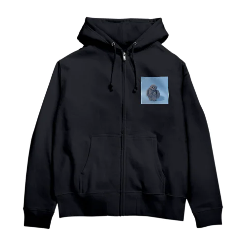 ﾌﾑﾌﾑ 生後3か月 Zip Hoodie