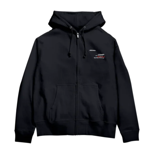 姉川スタイリッシュ Zip Hoodie