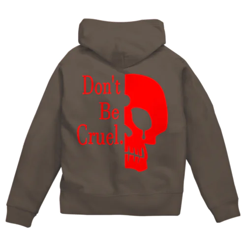 Don't Be Cruel.(赤) Zip Hoodie