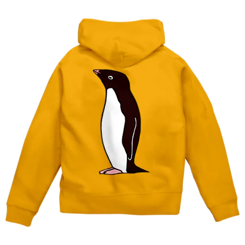 あでりーぺんぺん　1号(文字無しバージョン) Zip Hoodie