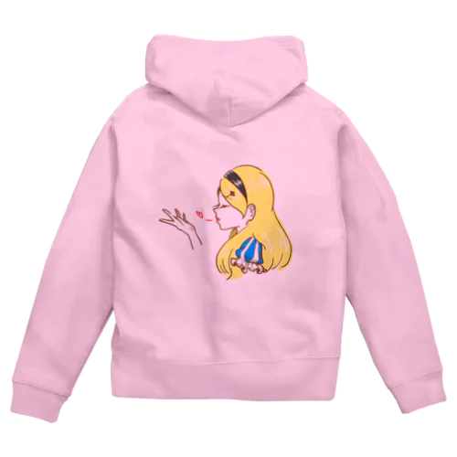恋するアリスちゃん Zip Hoodie