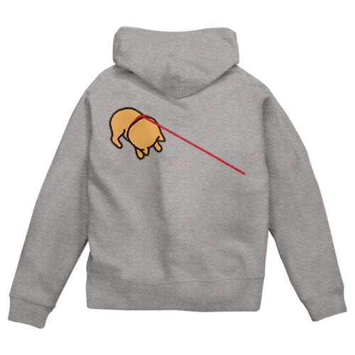 イヤイヤ柴犬 Zip Hoodie