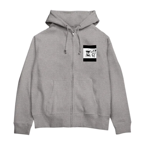 Angry by GUMBOOTS Zip Hoodie
