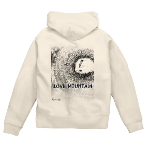 羽ばたき　パーカーLM20ss Zip Hoodie