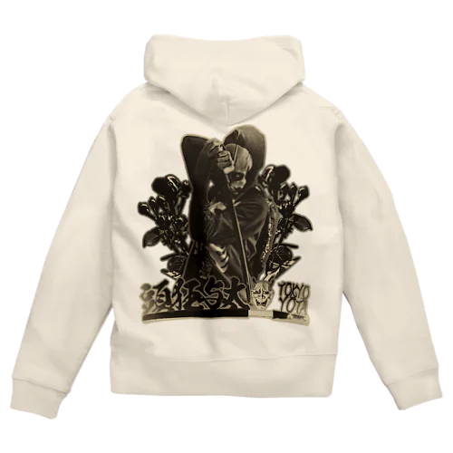 頭狂の与太者(ヨタモン) Zip Hoodie