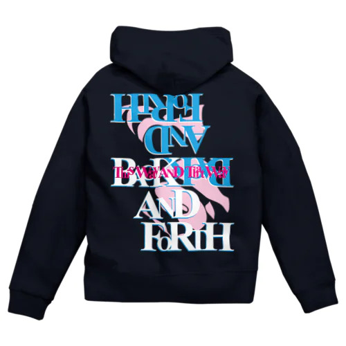 pon92tanuki_darkclfoodie_BaF Zip Hoodie