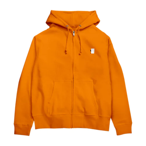 くろねこ　チラッ Zip Hoodie