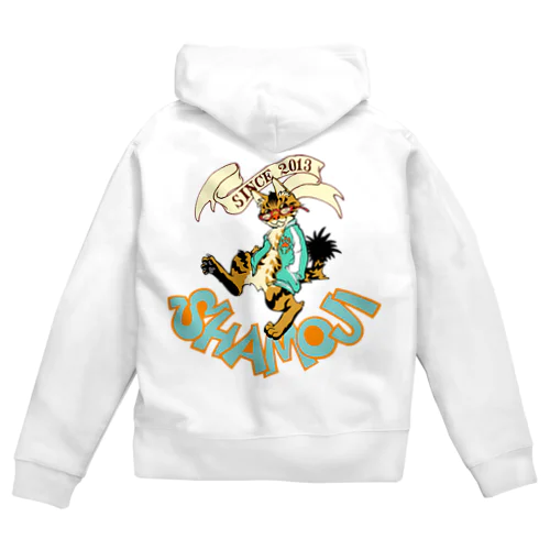 スカジャンしゃもじ Zip Hoodie