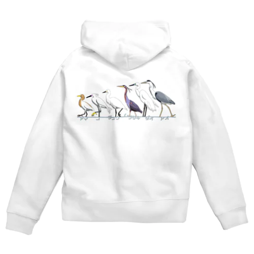 集団サギ Zip Hoodie