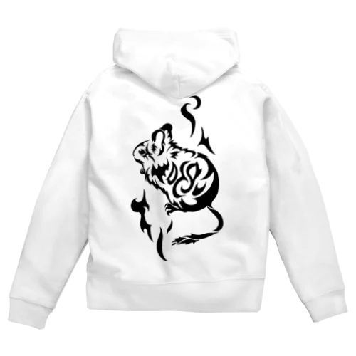 ファイヤーデグー Zip Hoodie