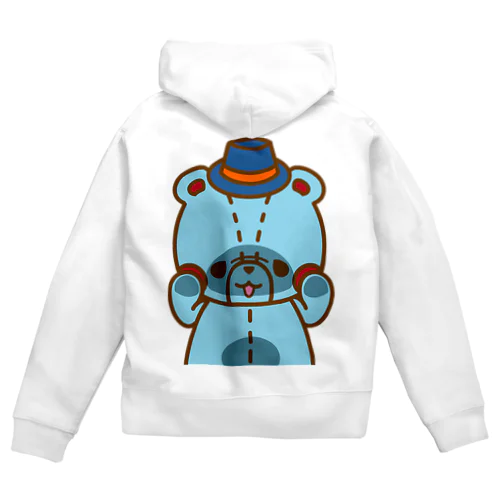 リムの「のぞき見」編 Zip Hoodie