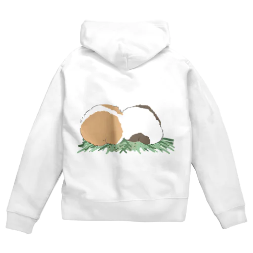 キナコちゃんチョコちゃん Zip Hoodie