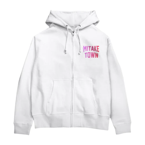 御嵩町 MITAKE TOWN Zip Hoodie
