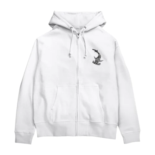 シュモクザメ Zip Hoodie