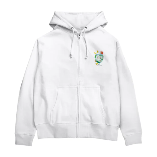 メロンソーダの世界 Zip Hoodie