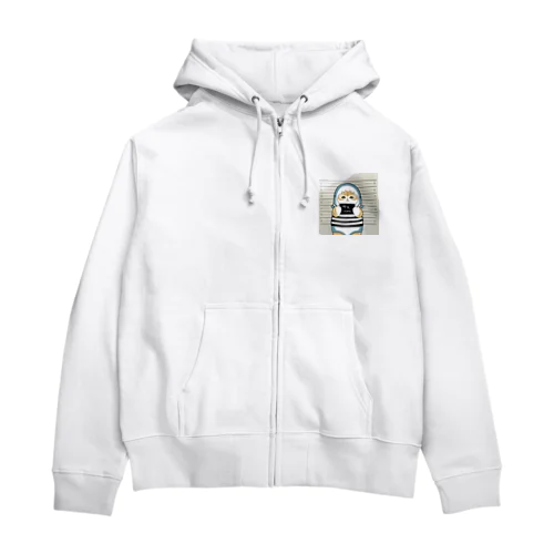 凶悪犯 Zip Hoodie