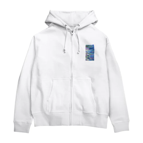 kiokuアート　important words Zip Hoodie
