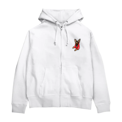 あんずちゃん Zip Hoodie