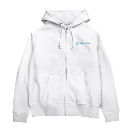 elect-low_オリジナルロゴ_横型 Zip Hoodie