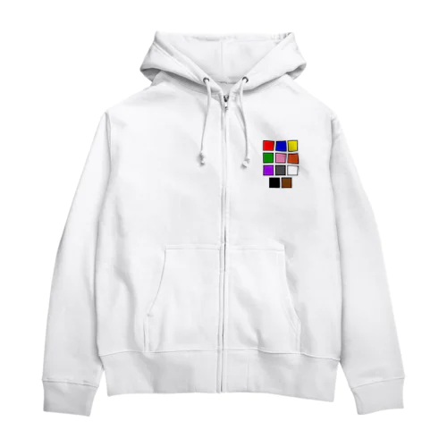 カラフル主義 Zip Hoodie