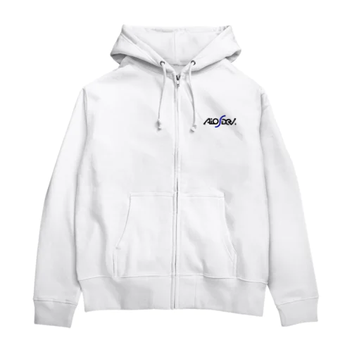 AiosDev.ウェア Zip Hoodie