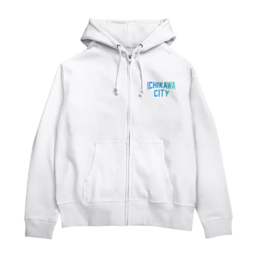 市川市 ICHIKAWA CITY Zip Hoodie