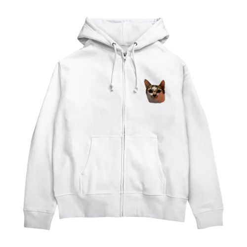 なにかいいたそうならくすけ Zip Hoodie