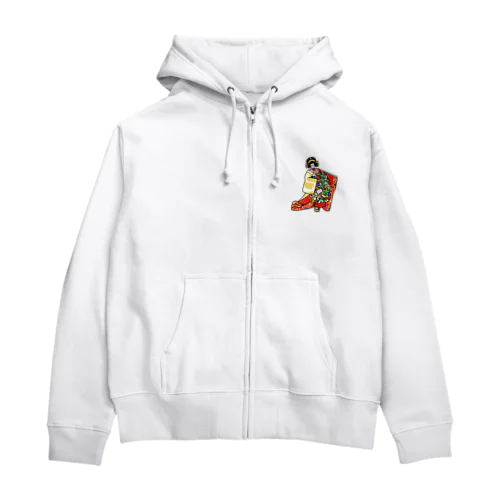 助六  アゲマキ Zip Hoodie