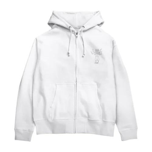 妹作阿修羅像模写シリーズ Zip Hoodie