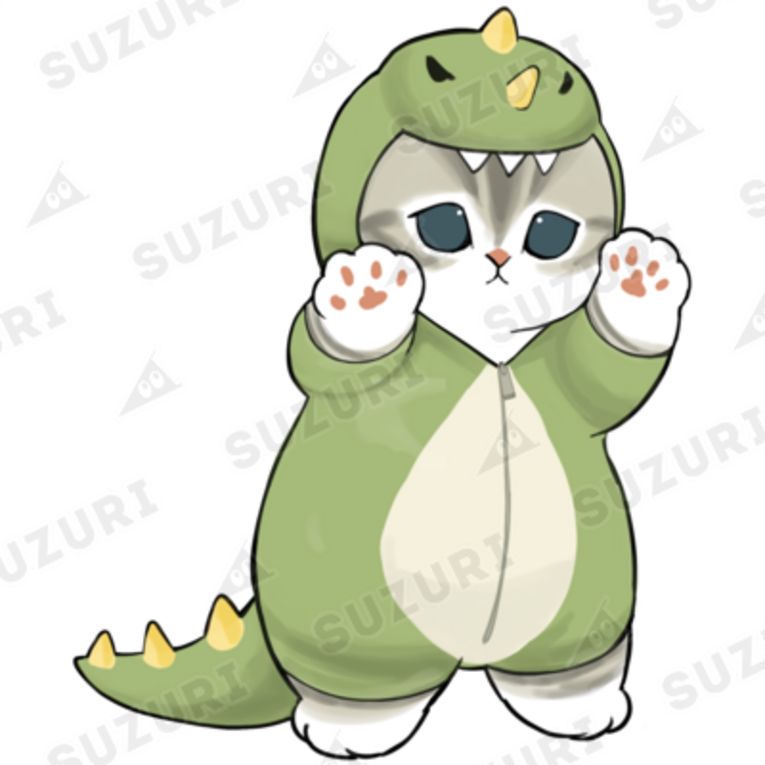 mofusand ( mofu_sand )の【かいじゅうにゃん】という名の